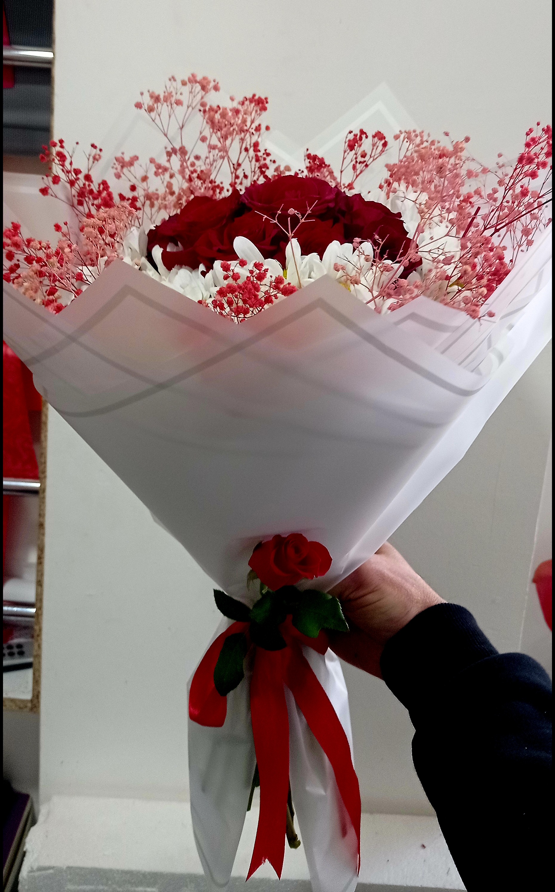 10'lu Gül Buketi  - Görsel 2