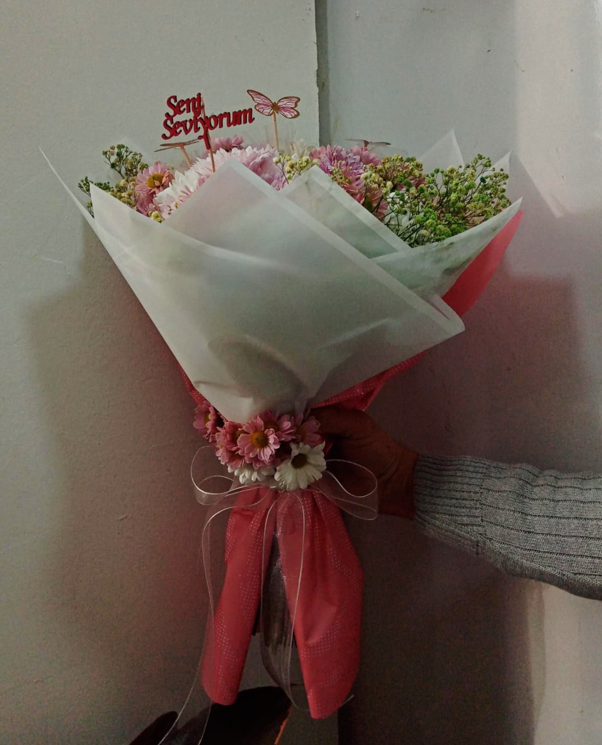 Karma Renkli Buket - Görsel 2