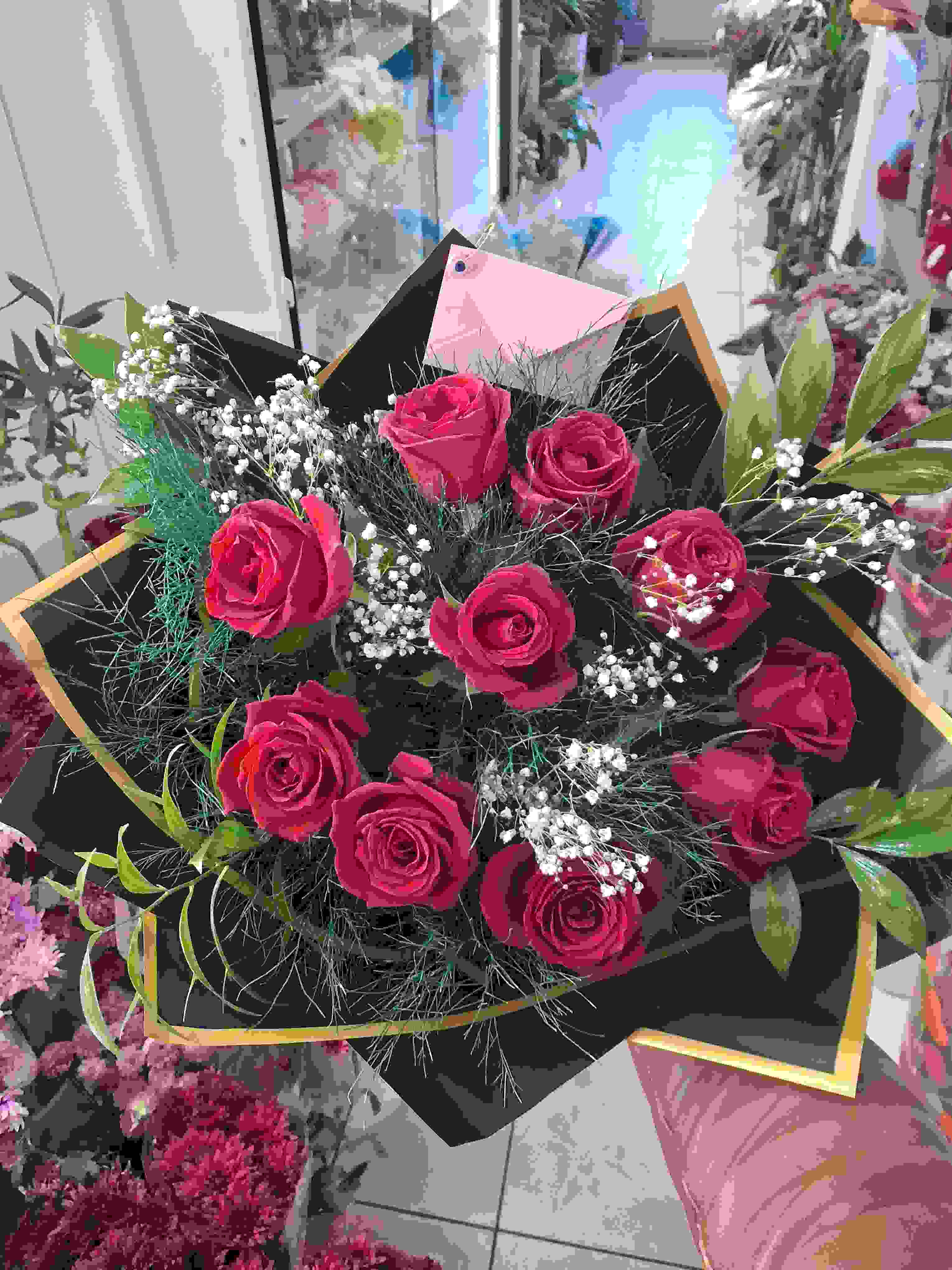 Gül buketi 10 lu - Görsel 2