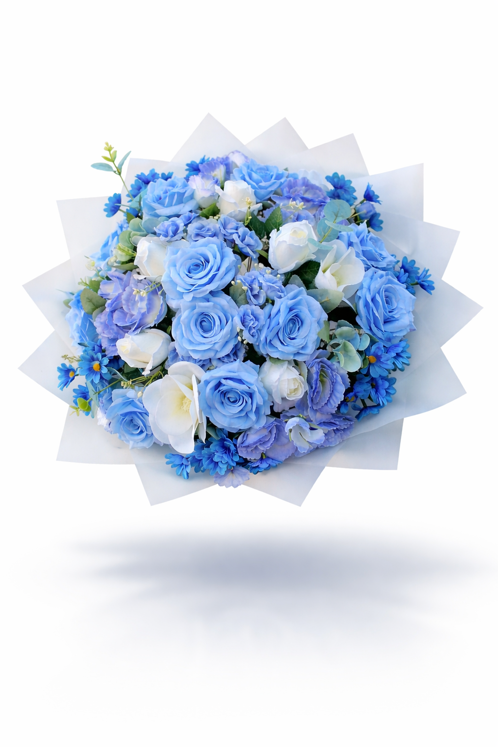  Mavi isteme buketi - Görsel 3