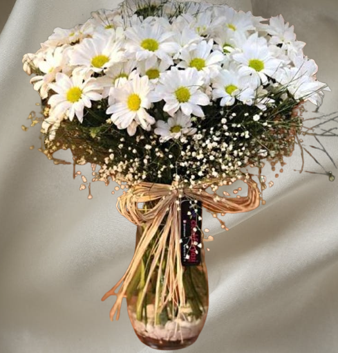 Paşabahçe Vazoda Papatya 