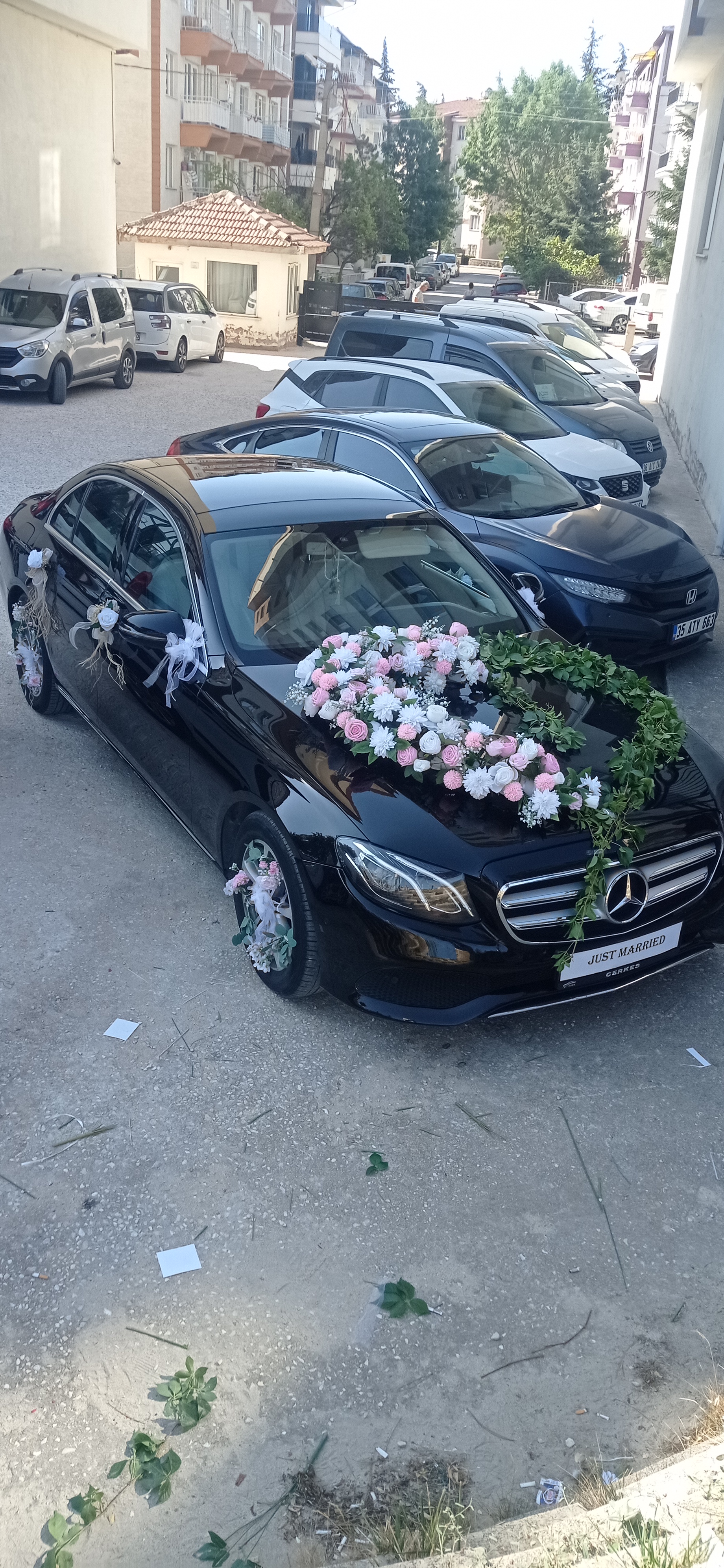Gelin Arabası ( Yapay Çiçek)