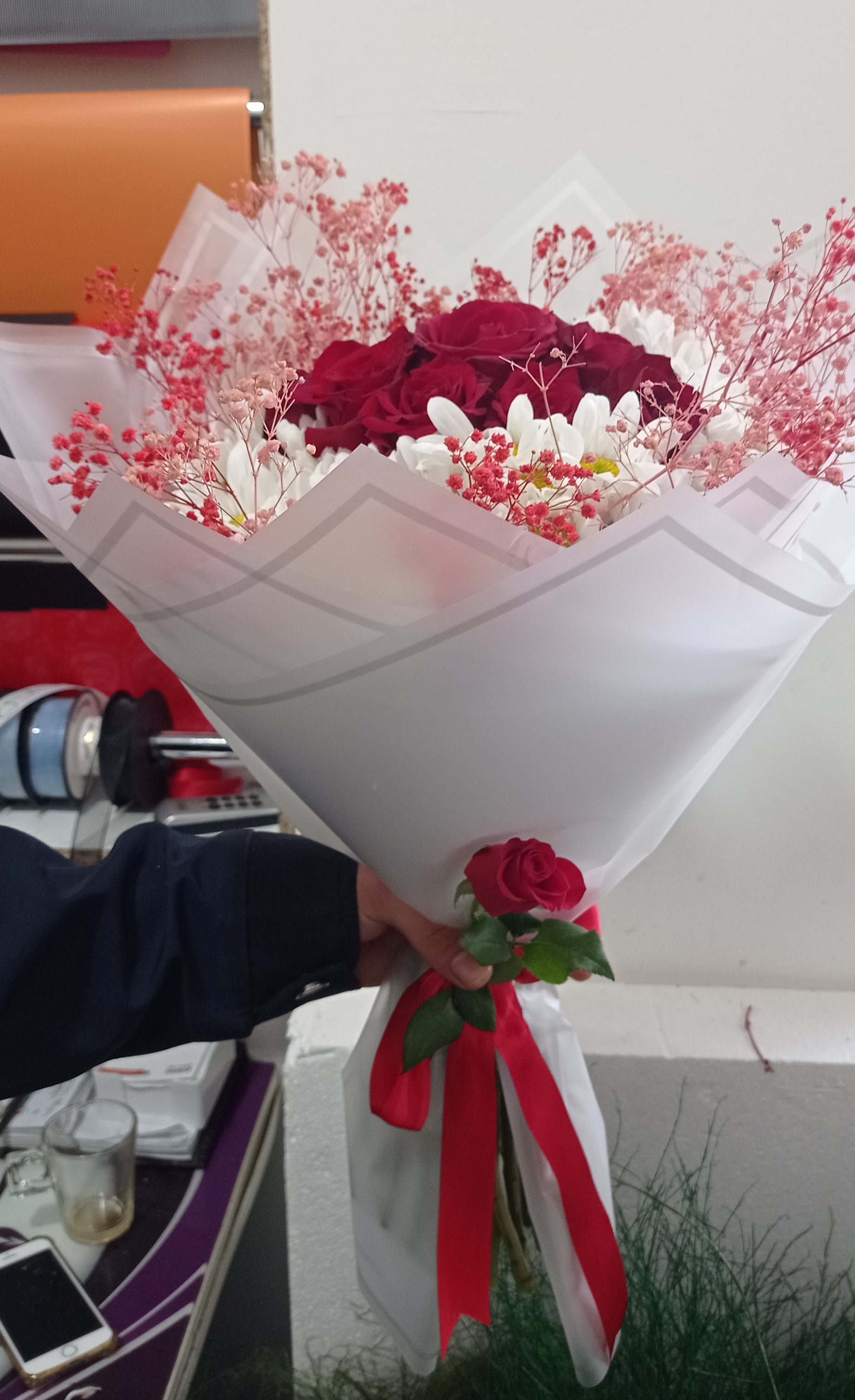 Seni Seviyorum Gül Buketi 